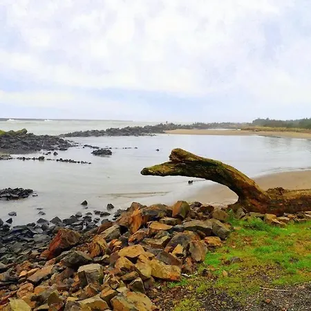 Tiki Escape W/ Amazing Mountain And Marsh Backdrop Villa Rockaway Beach Exterior photo